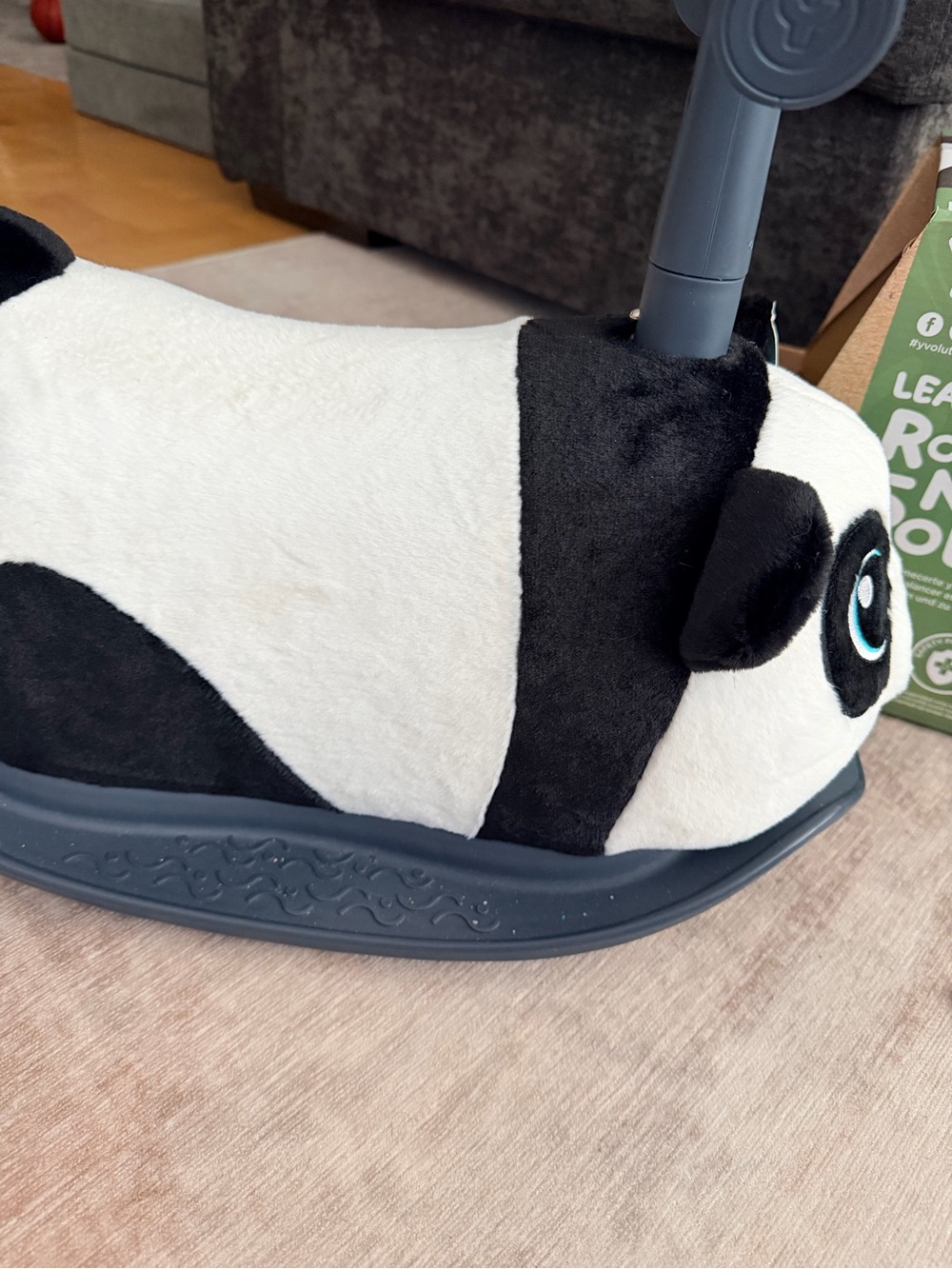 Panda Ride On Rocker Roller Black White - Picture 6 of 6